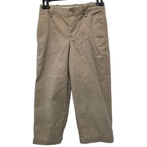 Gap Easy Fit Khaki Dress Pants with Adjustable Elastic Waist Size 6H